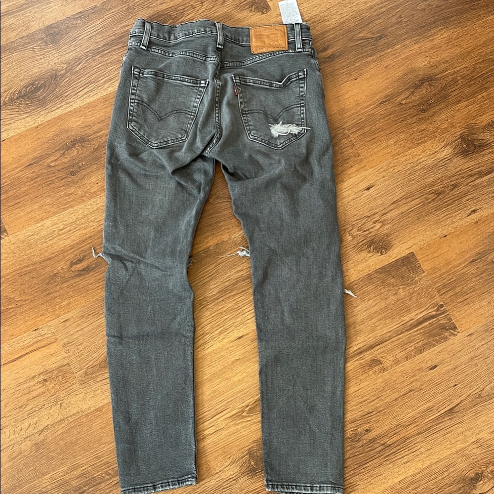 Levi's Men's Charcoal Skinny Jeans